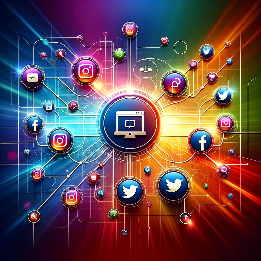 Hybrid Marketing Strategy: Optimizing Website as an Integrated Information Hub with Omni-Social Media