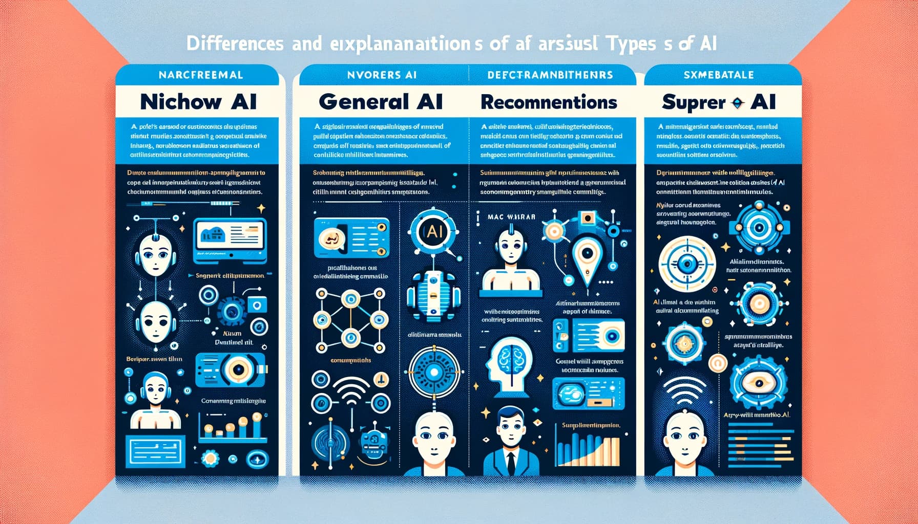 Differences and Explanations of Various Types of AI: